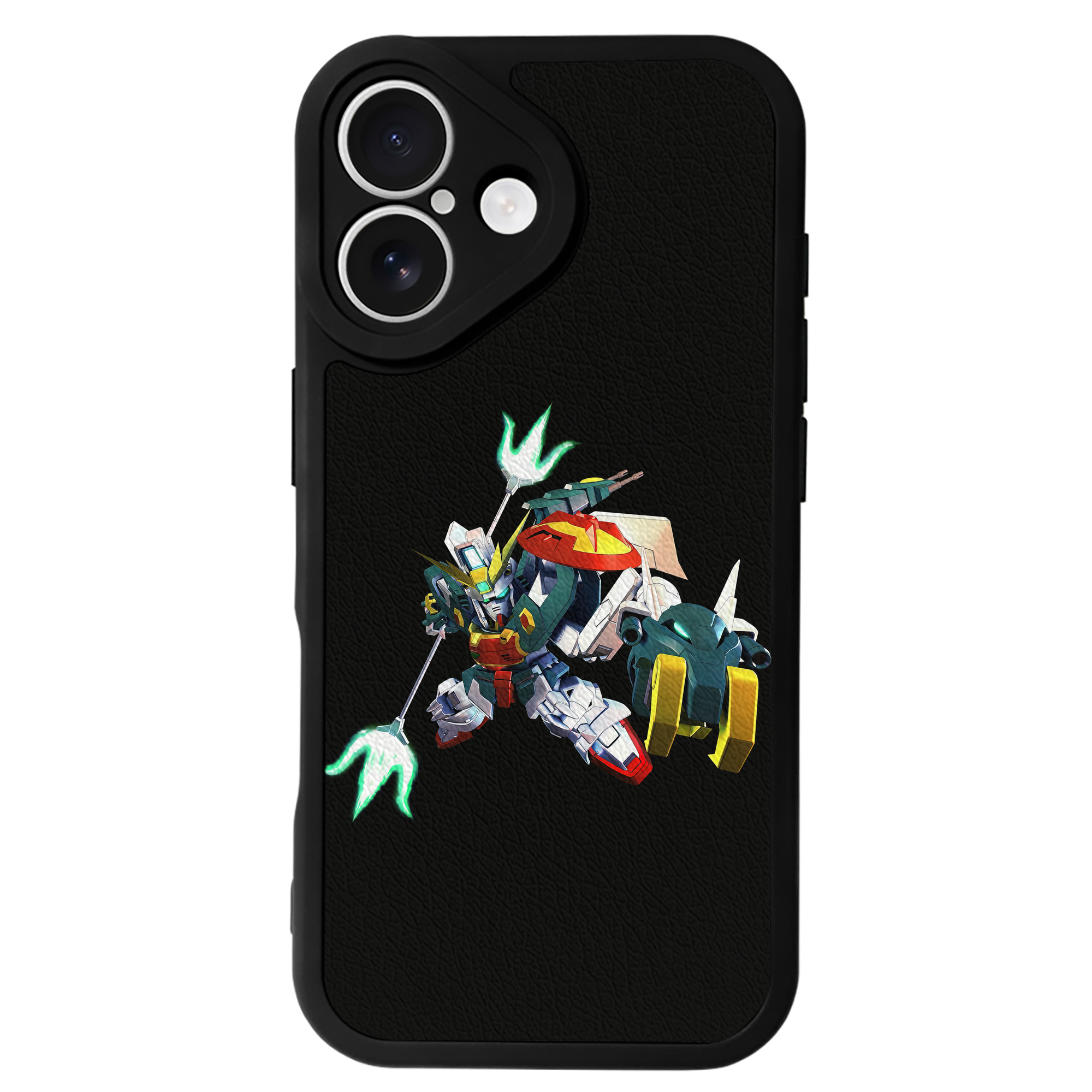 （画像用） 機動戦士ガンダム Mobile Suit Gundam 【iPhone 16シリーズ対応】シリコンスマホケース（レザー調） 材質：シリコン